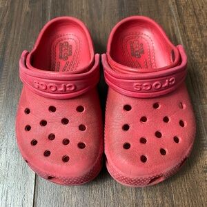 Crocs toddler size 8